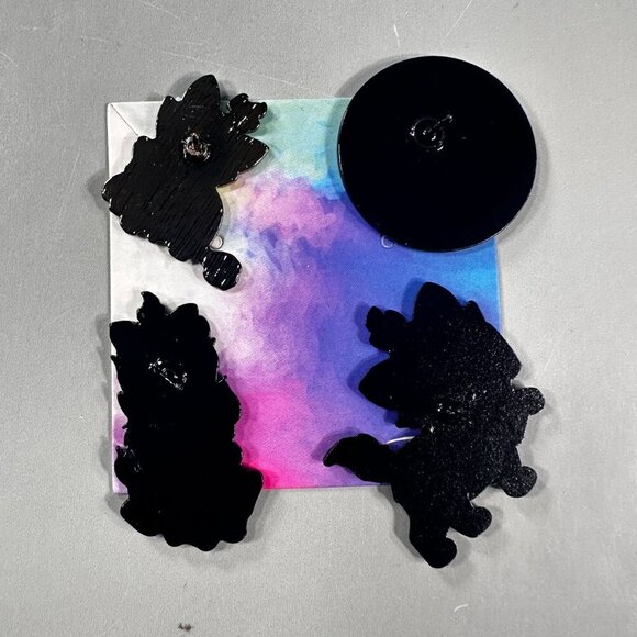 Marie Kitten Lapel Pin Cat Aristocat Pink Bow Bundle Accessories Jewelry Brooch - Picture 5 of 11